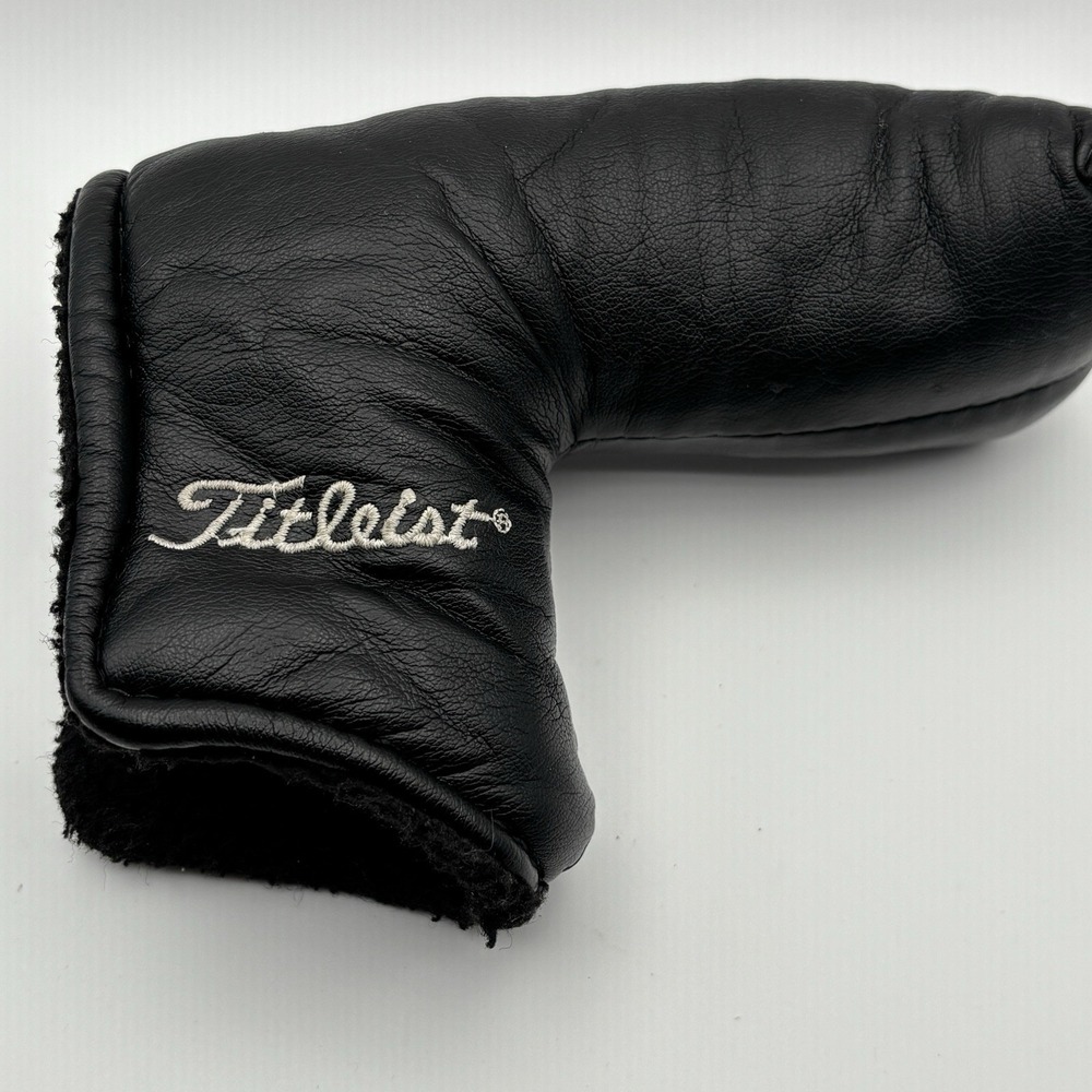 Scotty Cameron Titleist 1998 "The Art of Putting" Headcover Black Leather - Picture 4 of 8